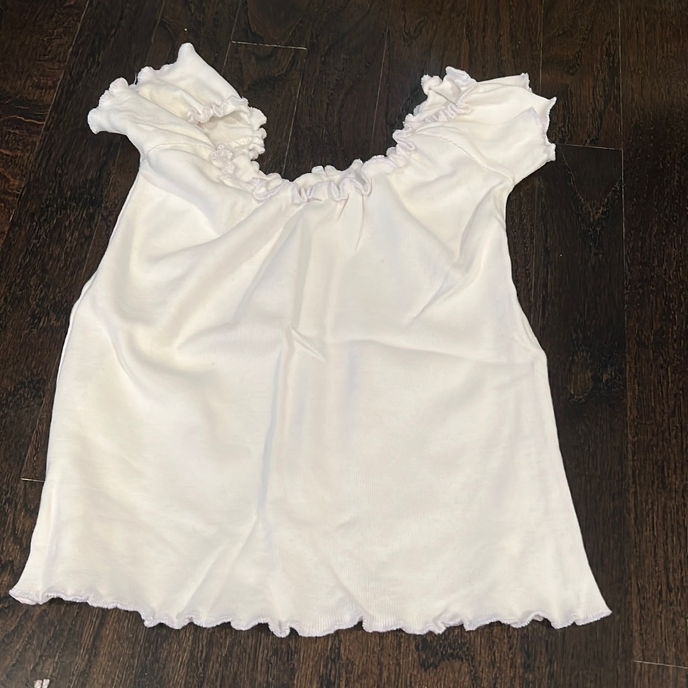 J-Gault off the shoulder top